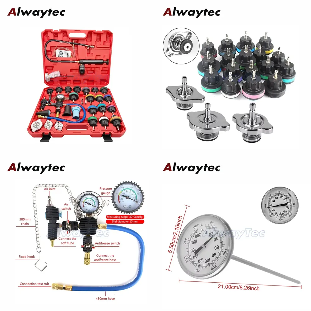 Radiator Pressure Tester - Car Water Tank Pressure Gauge Radiator