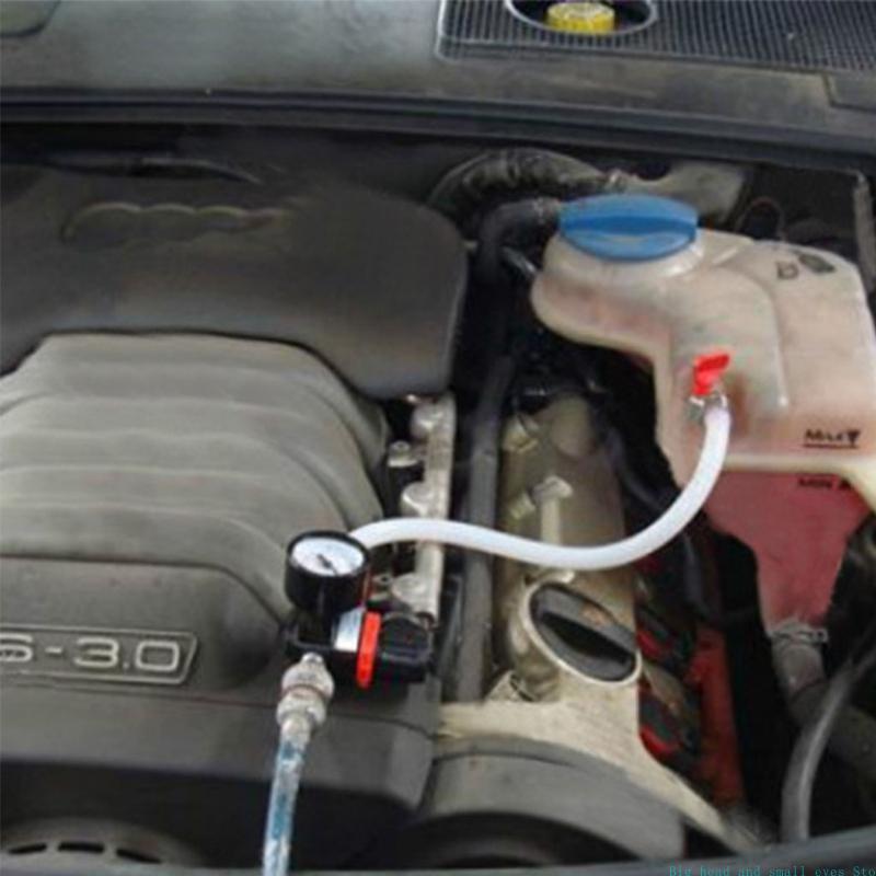 Radiator Pressure Tester - Auto Coolant Water Leakage Detector Universal